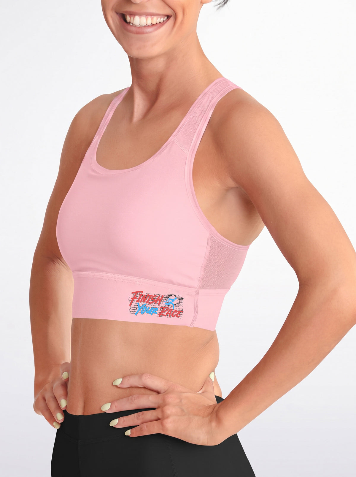 FYR Ladies Mesh Padded Sports Bras