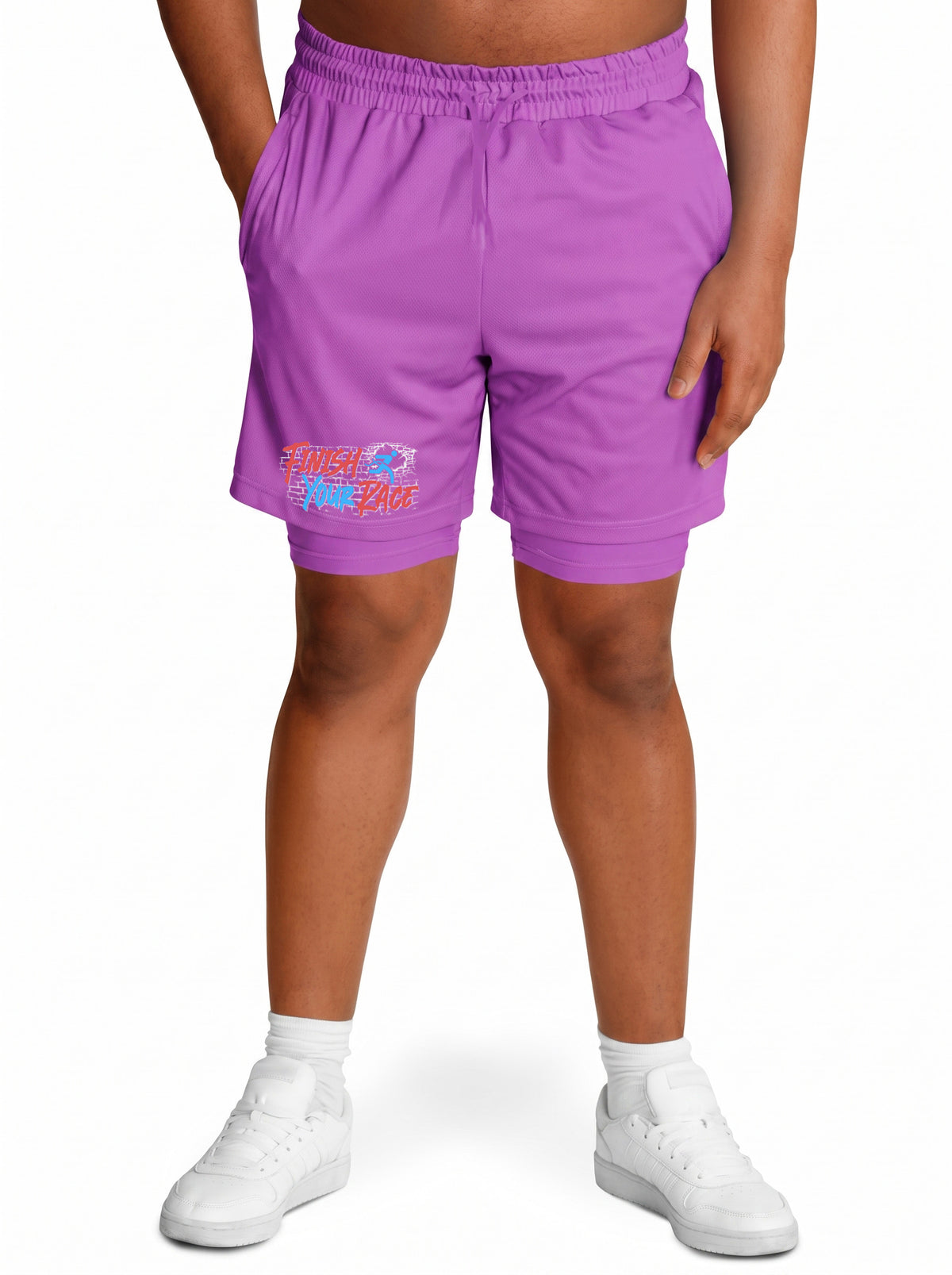 FYR Men's 2-in-1 Shorts