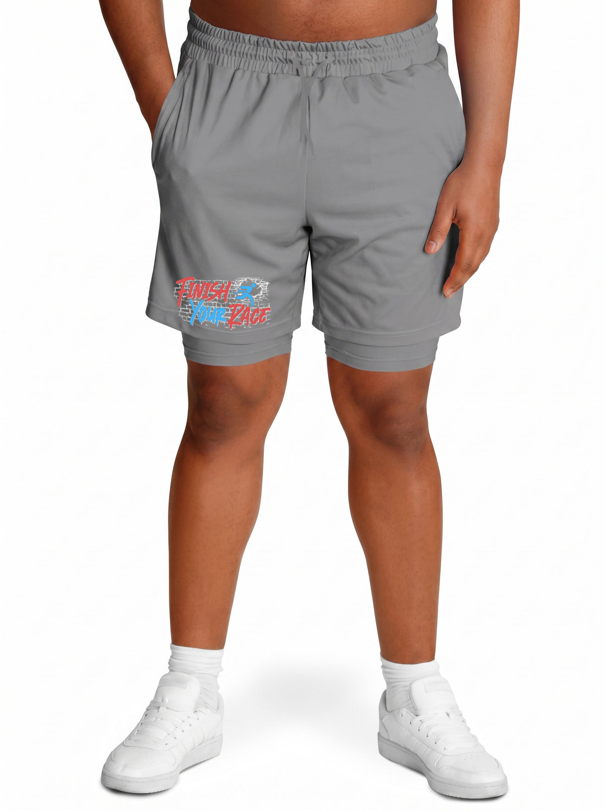 FYR Men's 2-in-1 Shorts