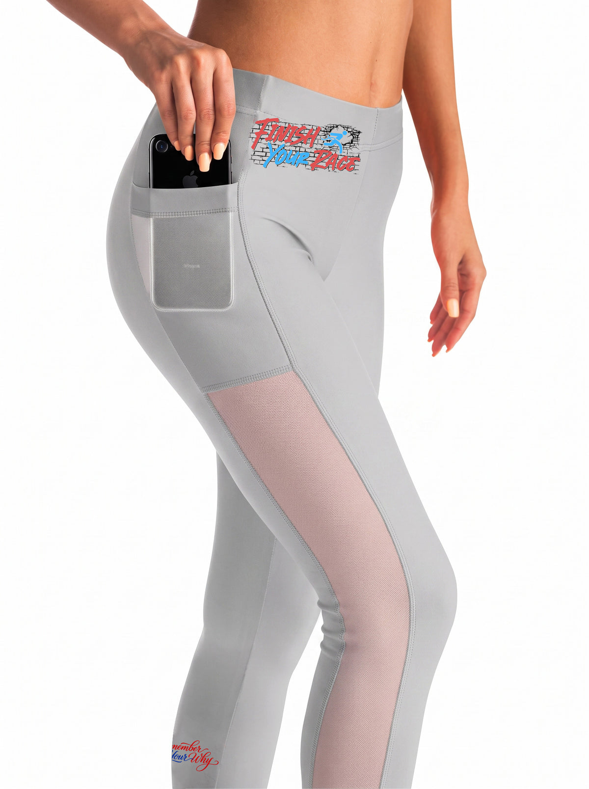 FYR Ladies Mesh Pocket Leggings