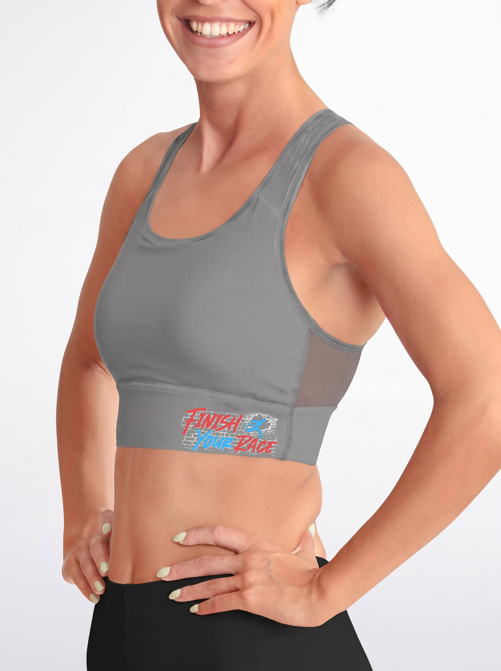 FYR Ladies Mesh Padded Sports Bras
