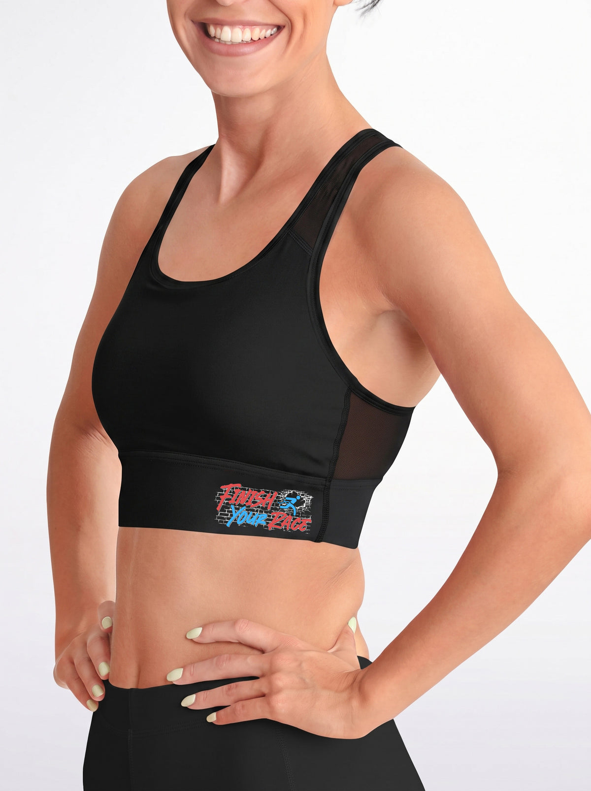 FYR Ladies Mesh Padded Sports Bras