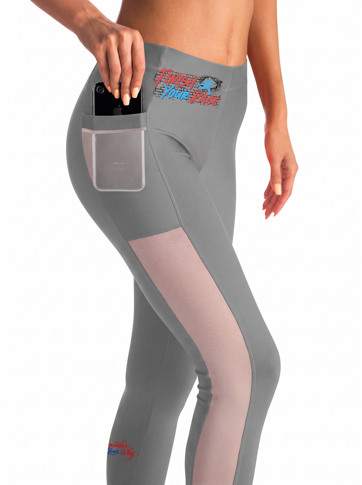 FYR Ladies Mesh Pocket Leggings