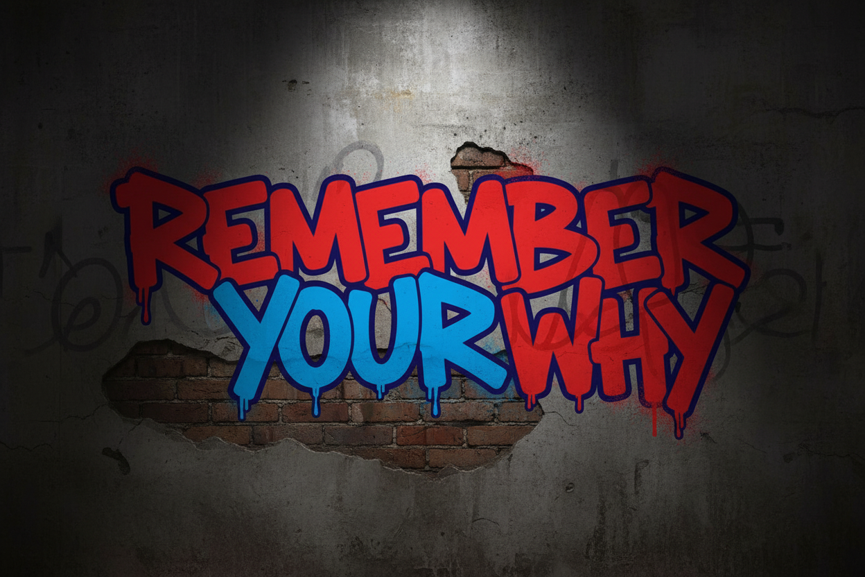 Remember Your Why Graffiti v2