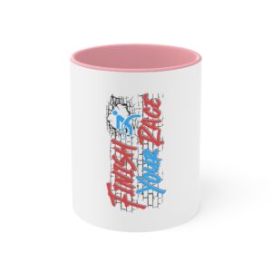 Accent Mug — Customizable Graffiti 'Make Your Mark' Design